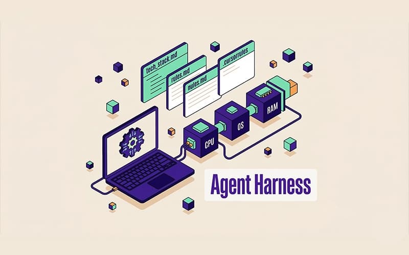 Image de couverture pour Agent Harness : Pourquoi ton infrastructure IA compte plus que ton modèle en 2026