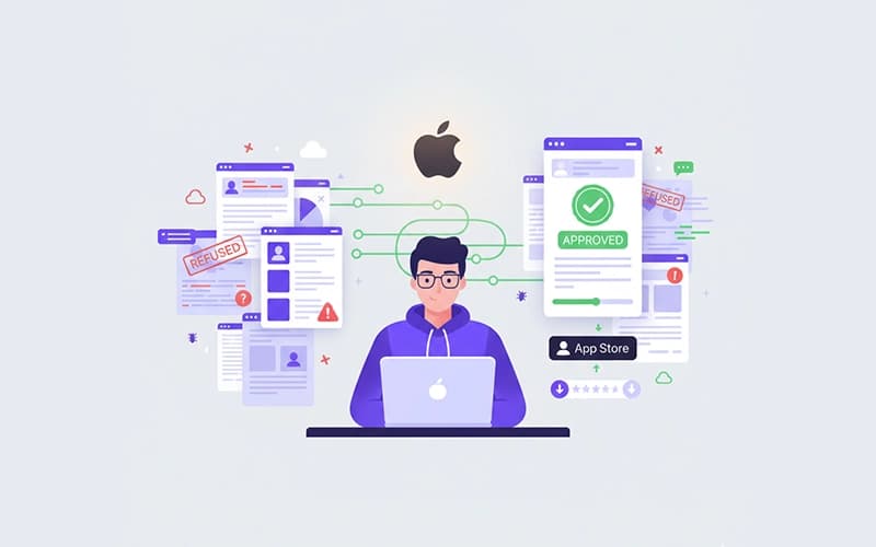 Image de couverture pour Publier une App sur l'App Store : Mes 3 Refus et le Guide Complet 2026